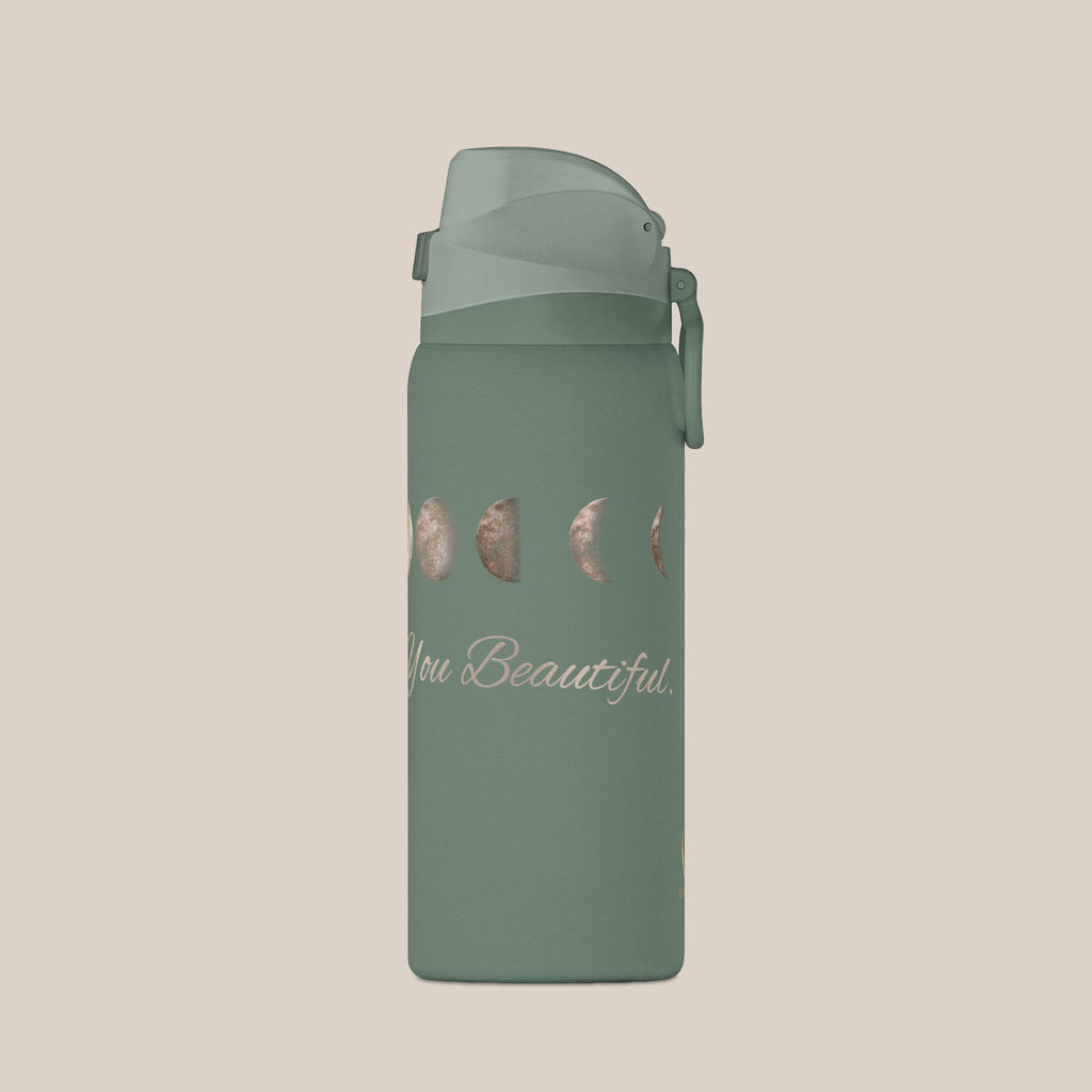 Moon Phase 32oz Insulated Water Bottle
