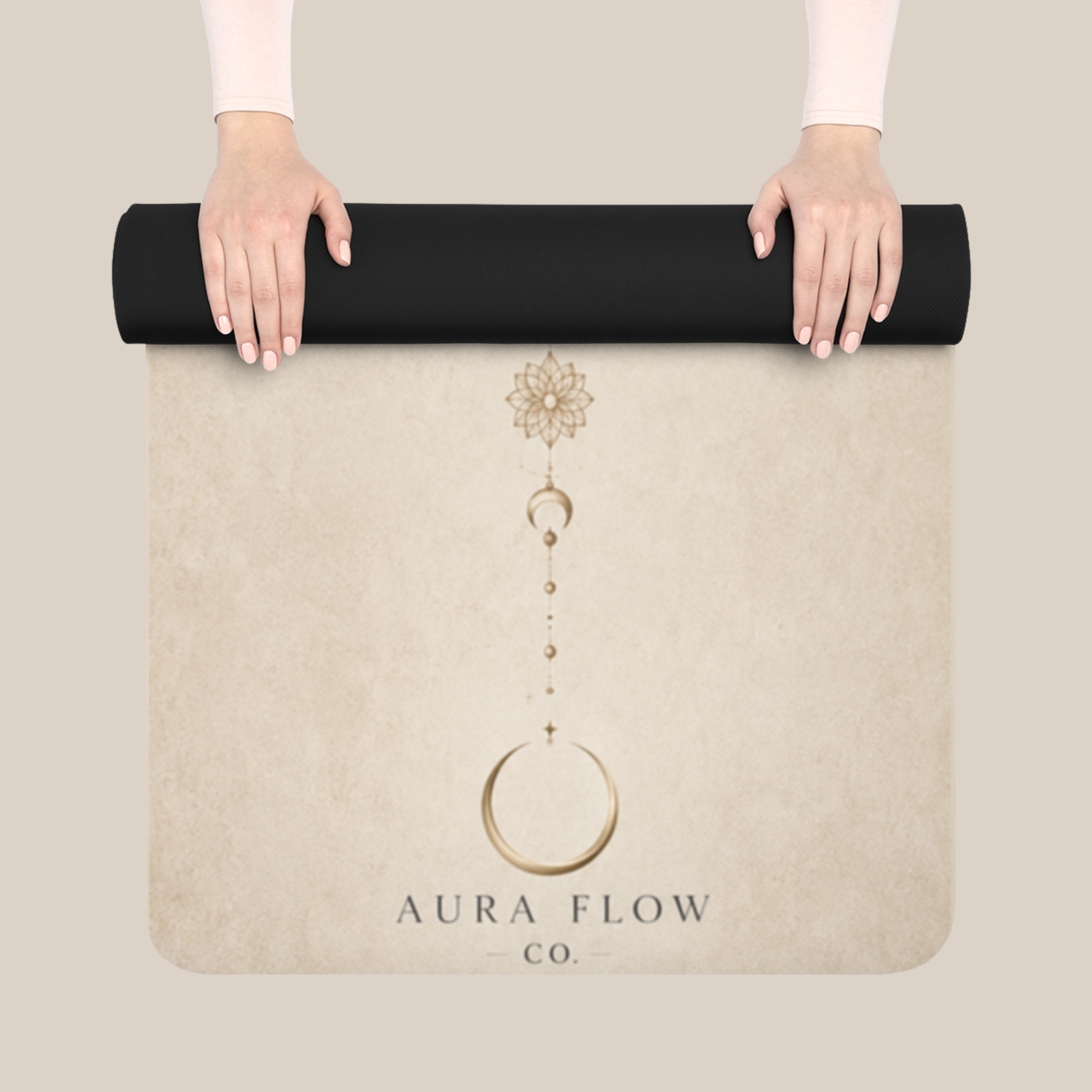 Desert Lotus Alignment Yoga Mat