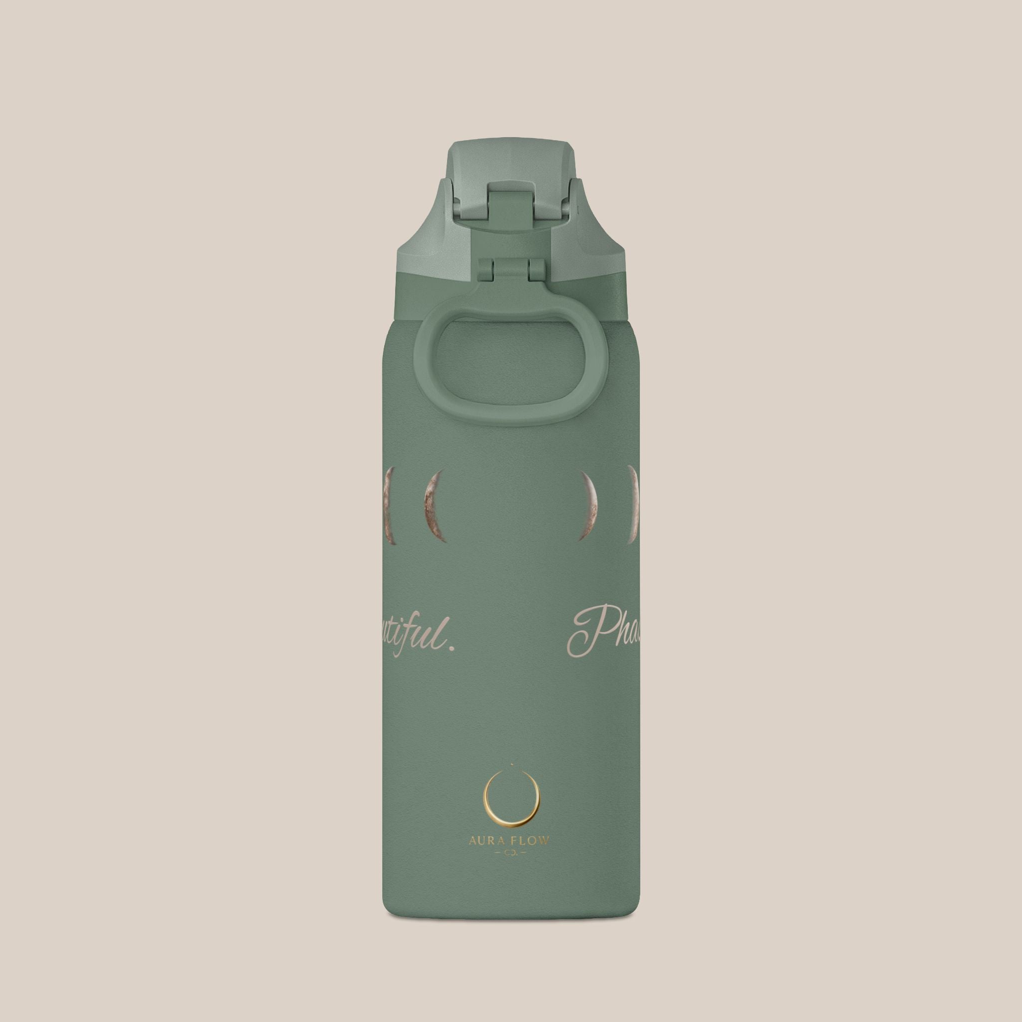 Moon Phase 32oz Insulated Water Bottle