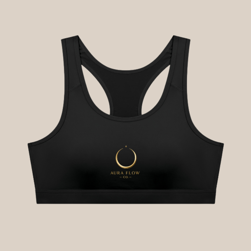 Women's Cropped Sports Bra | Luxury Yoga & Activewear