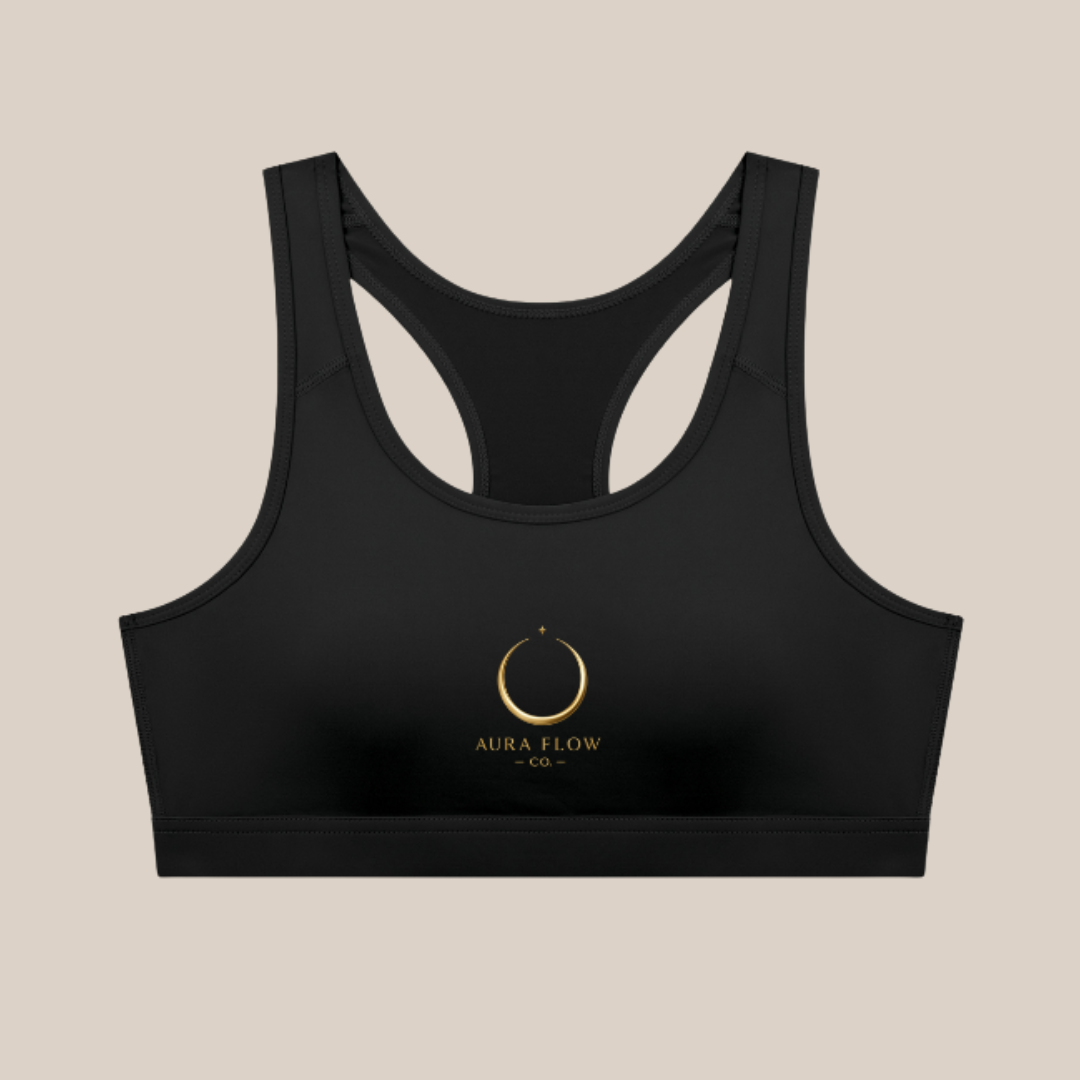 Women's Cropped Sports Bra | Luxury Yoga & Activewear