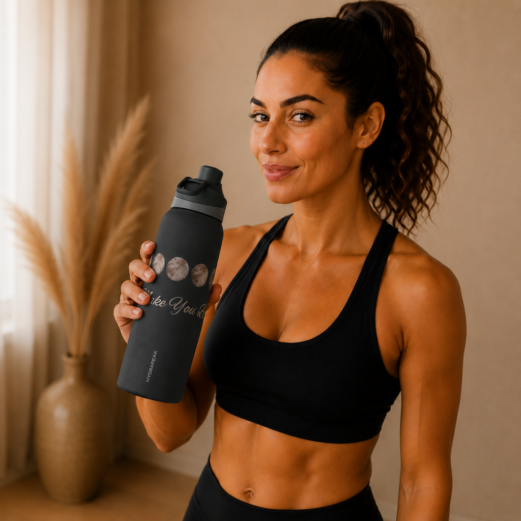 Moon Phase 32oz Insulated Water Bottle