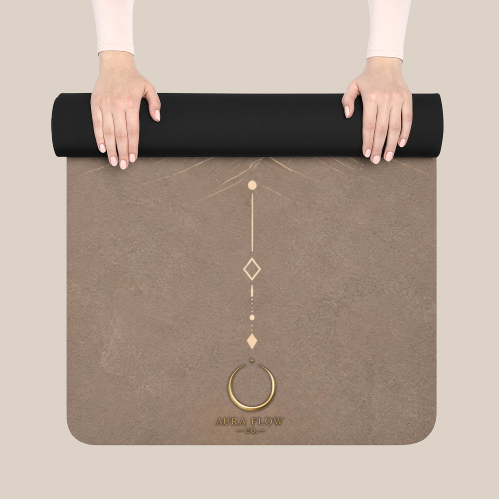 Mountain Yoga Mat | Premium Non-Slip Rubber Yoga Mat