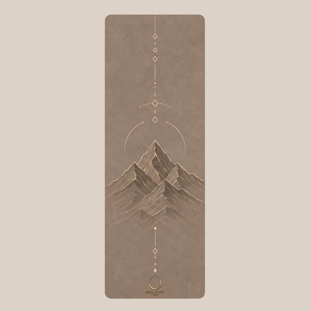 Mountain Yoga Mat | Premium Non-Slip Rubber Yoga Mat