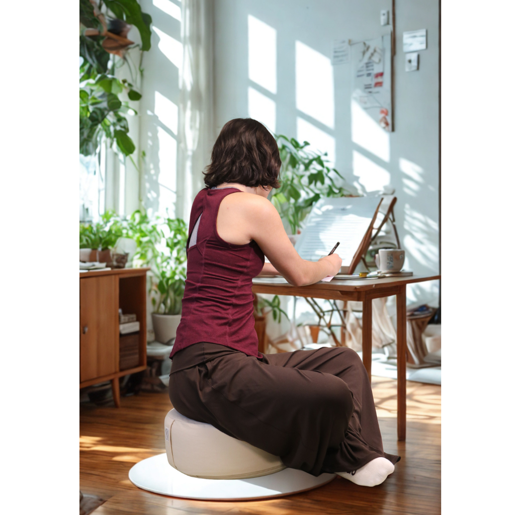 Meditation Zafu Cushion — Buckwheat Hull Fill for Yoga & Meditation