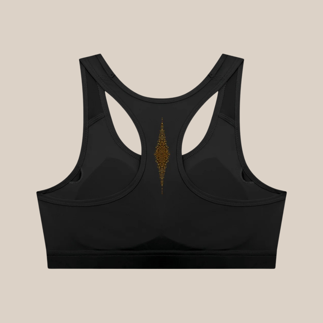 Women's Cropped Sports Bra | Luxury Yoga & Activewear