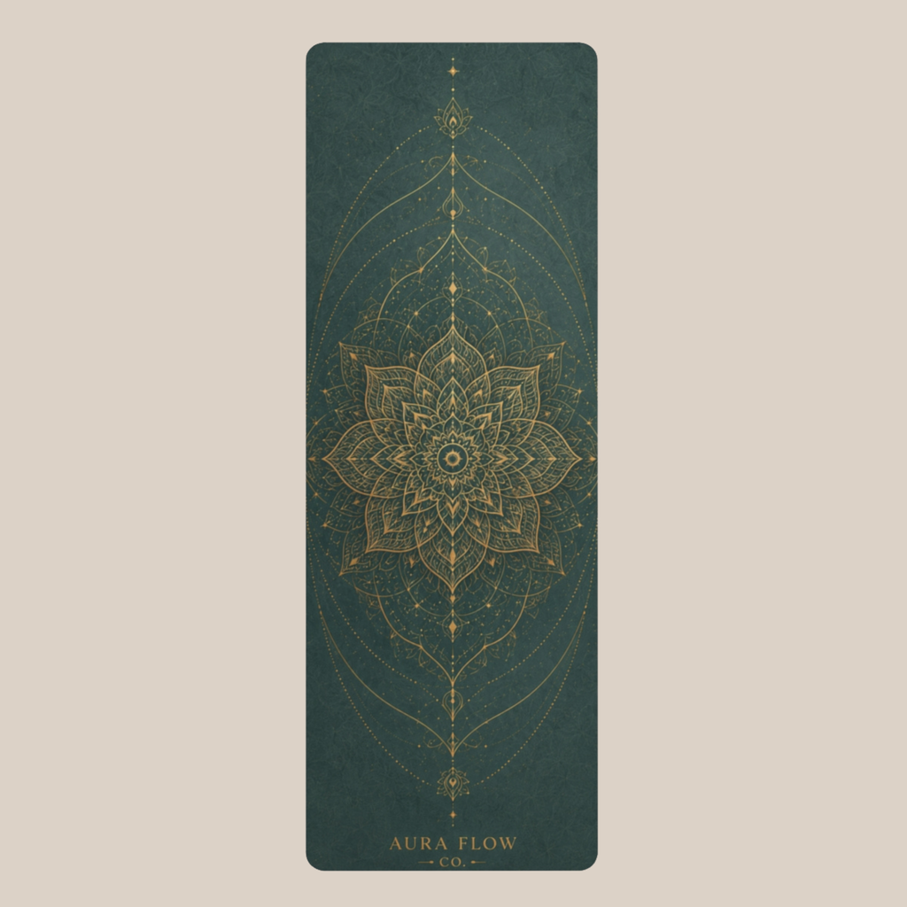 Emerald Harmony Yoga Mat