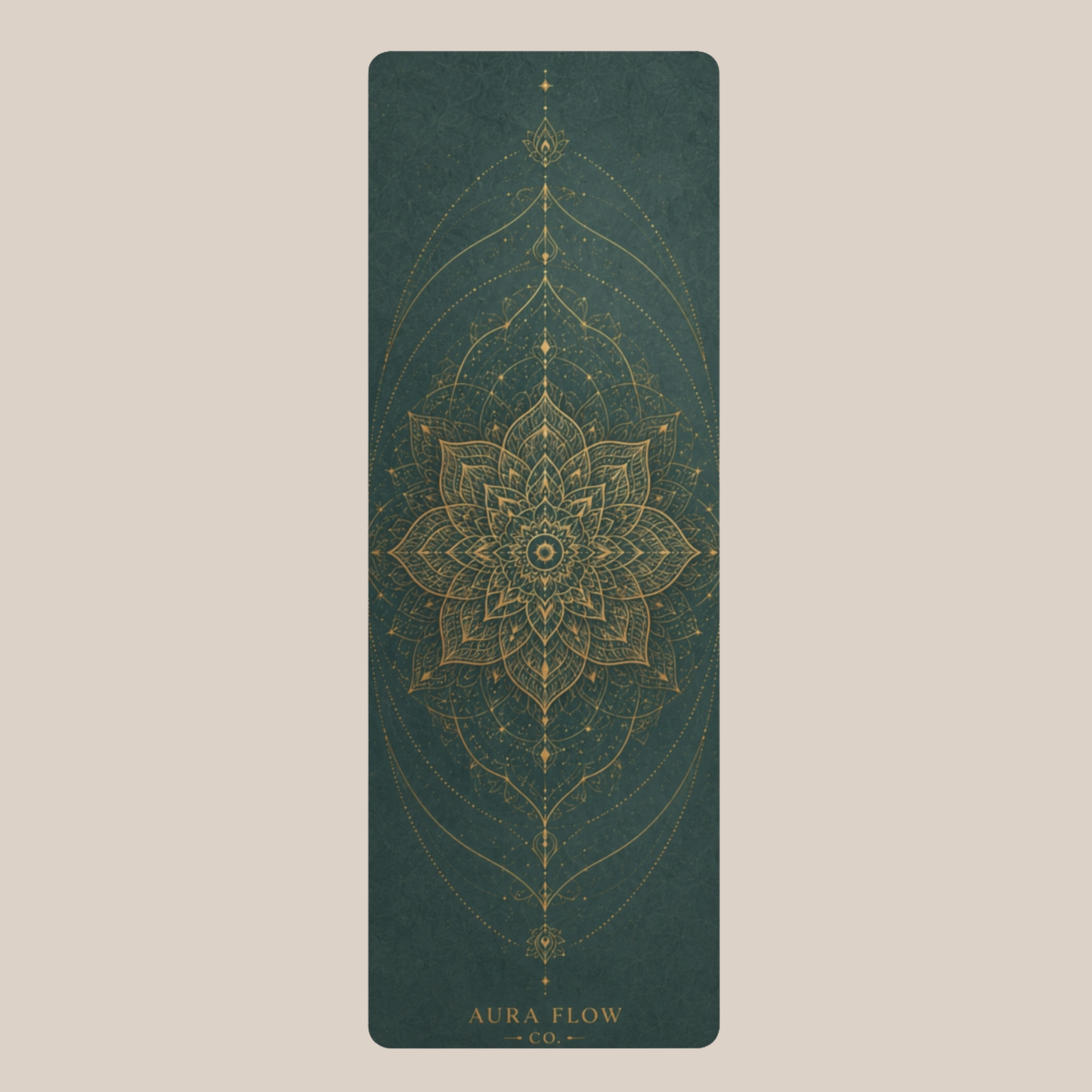 Emerald Harmony Yoga Mat