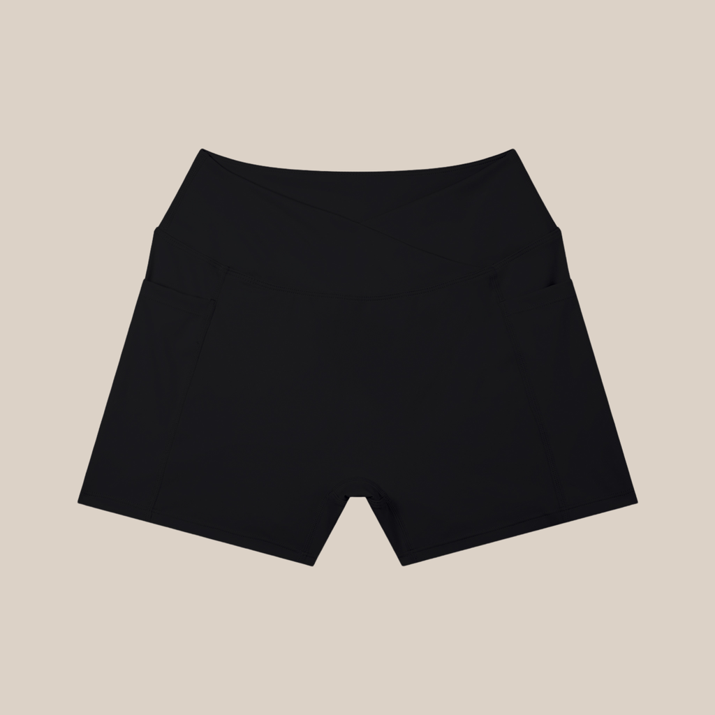 High Rise Pocket Yoga Shorts