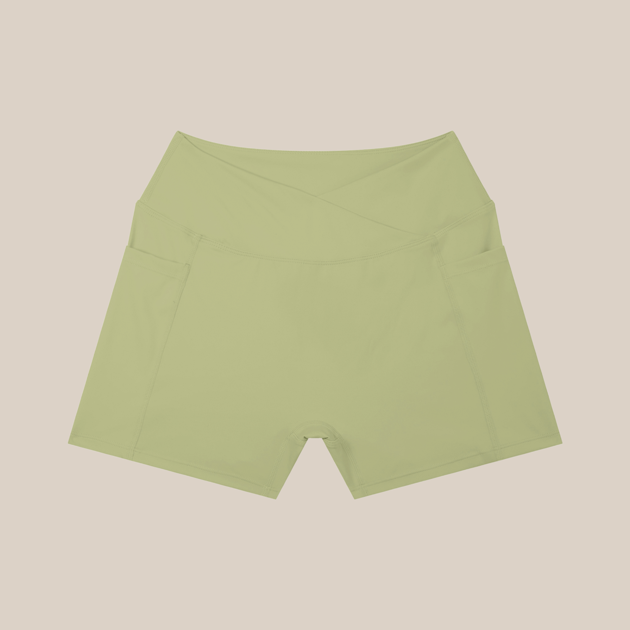 High Rise Pocket Yoga Shorts
