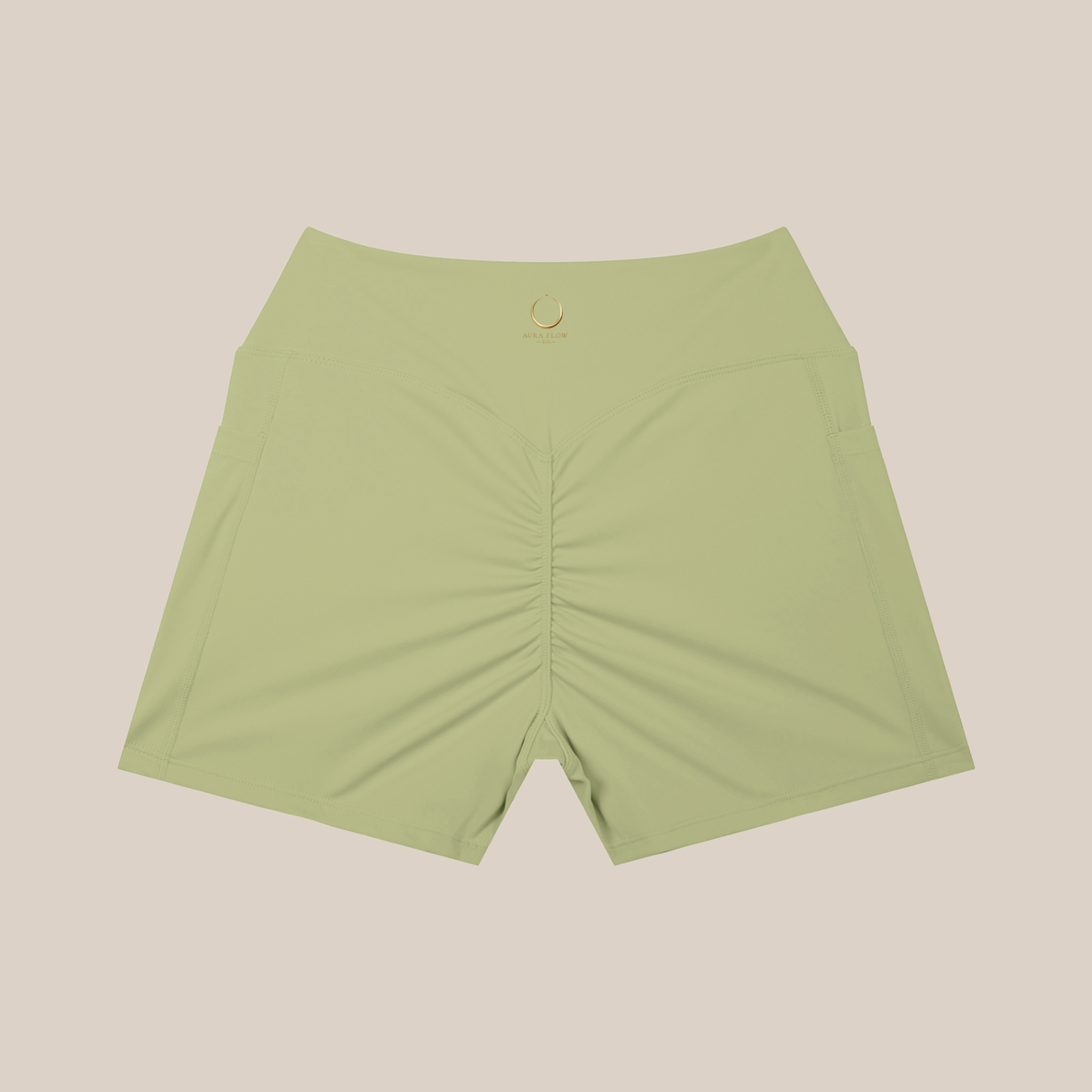 High Rise Pocket Yoga Shorts