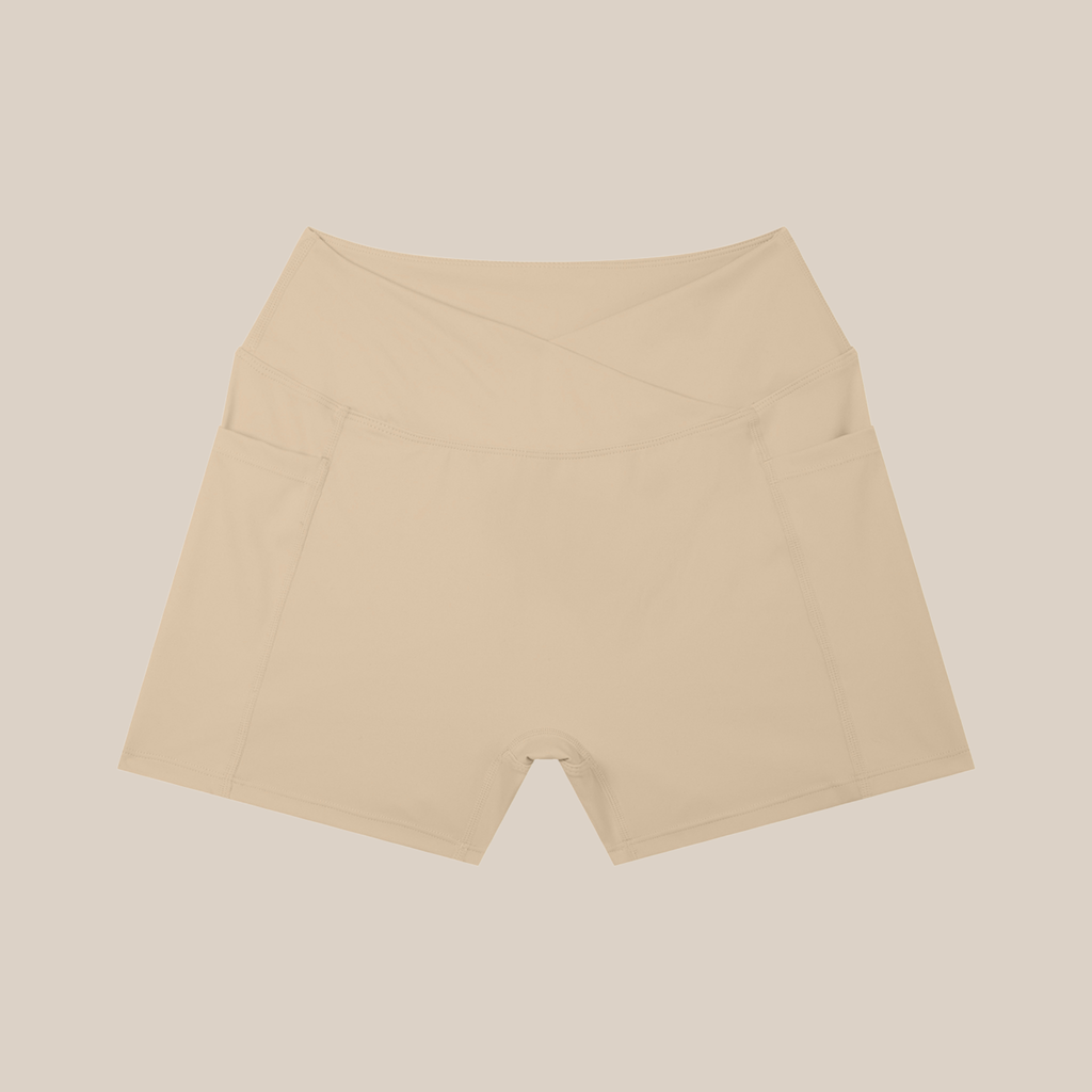 High Rise Pocket Yoga Shorts