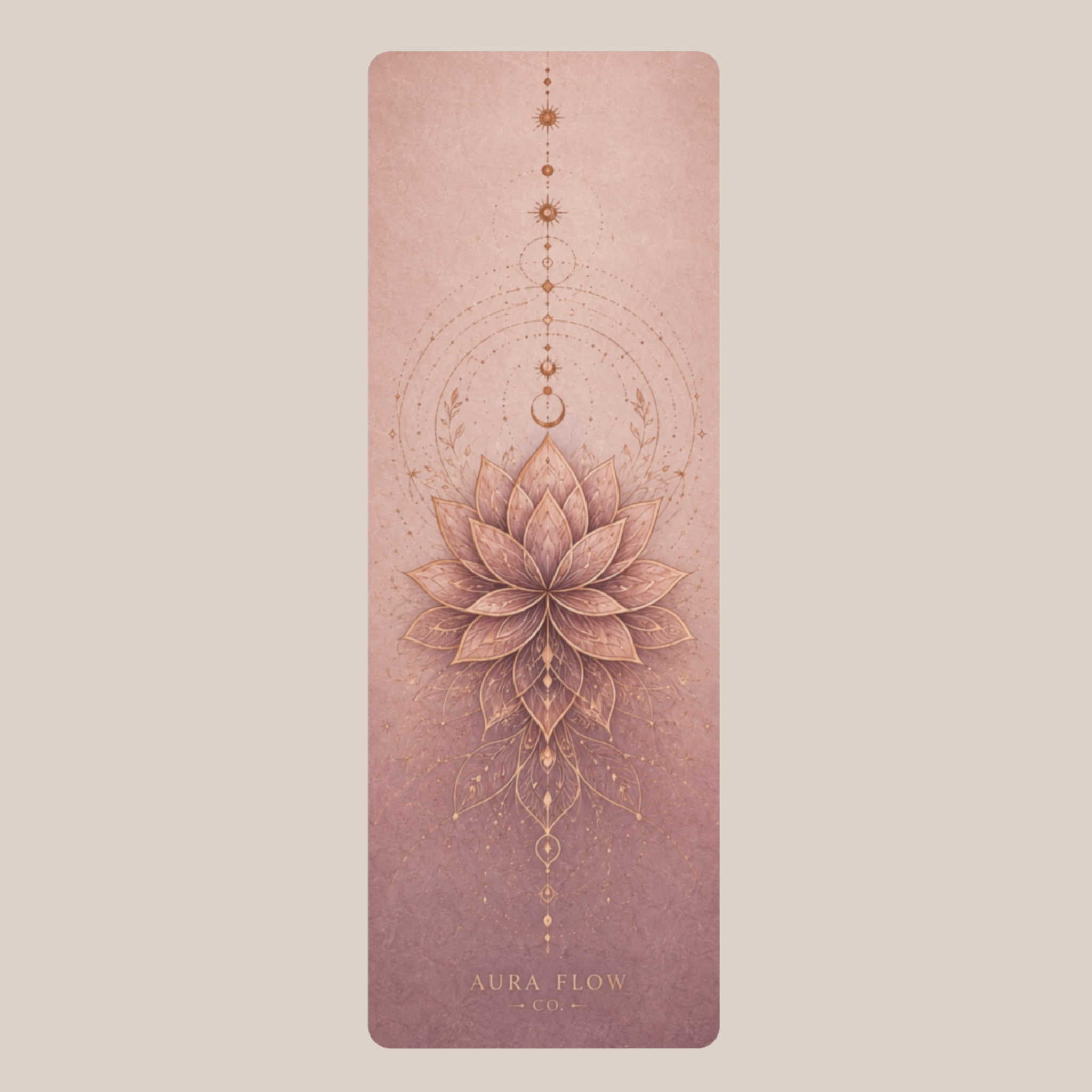 Lotus Bloom Yoga Mat