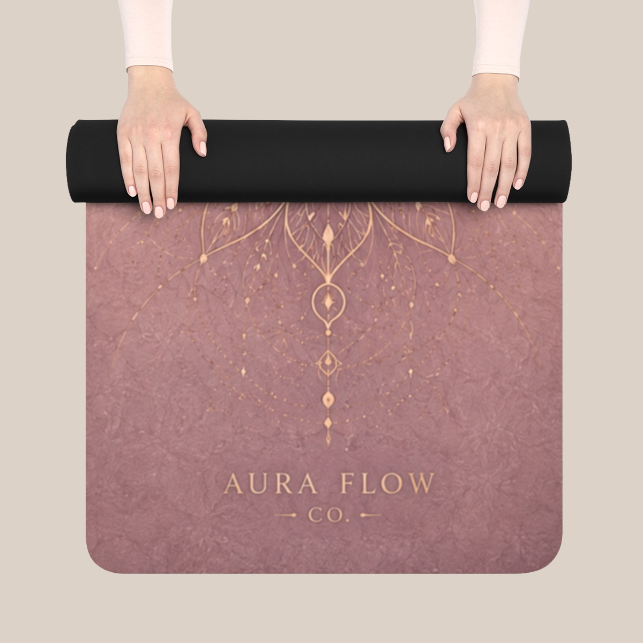 Lotus Bloom Yoga Mat