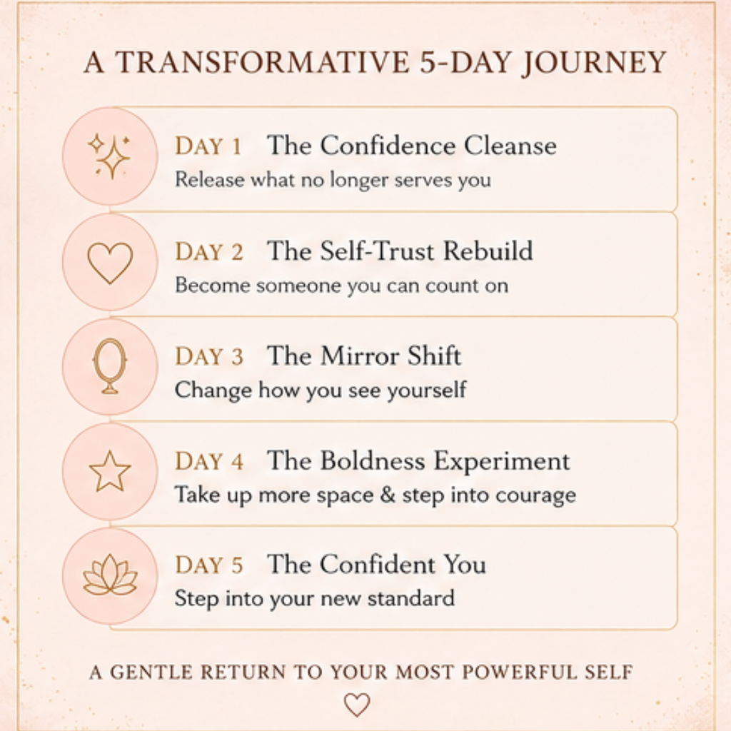 The 5-Day Self-Confidence Reset Journal