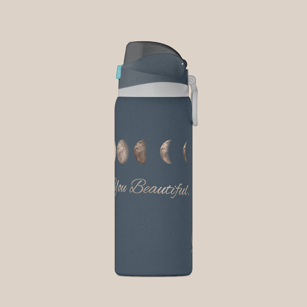 Moon Phase 32oz Insulated Water Bottle