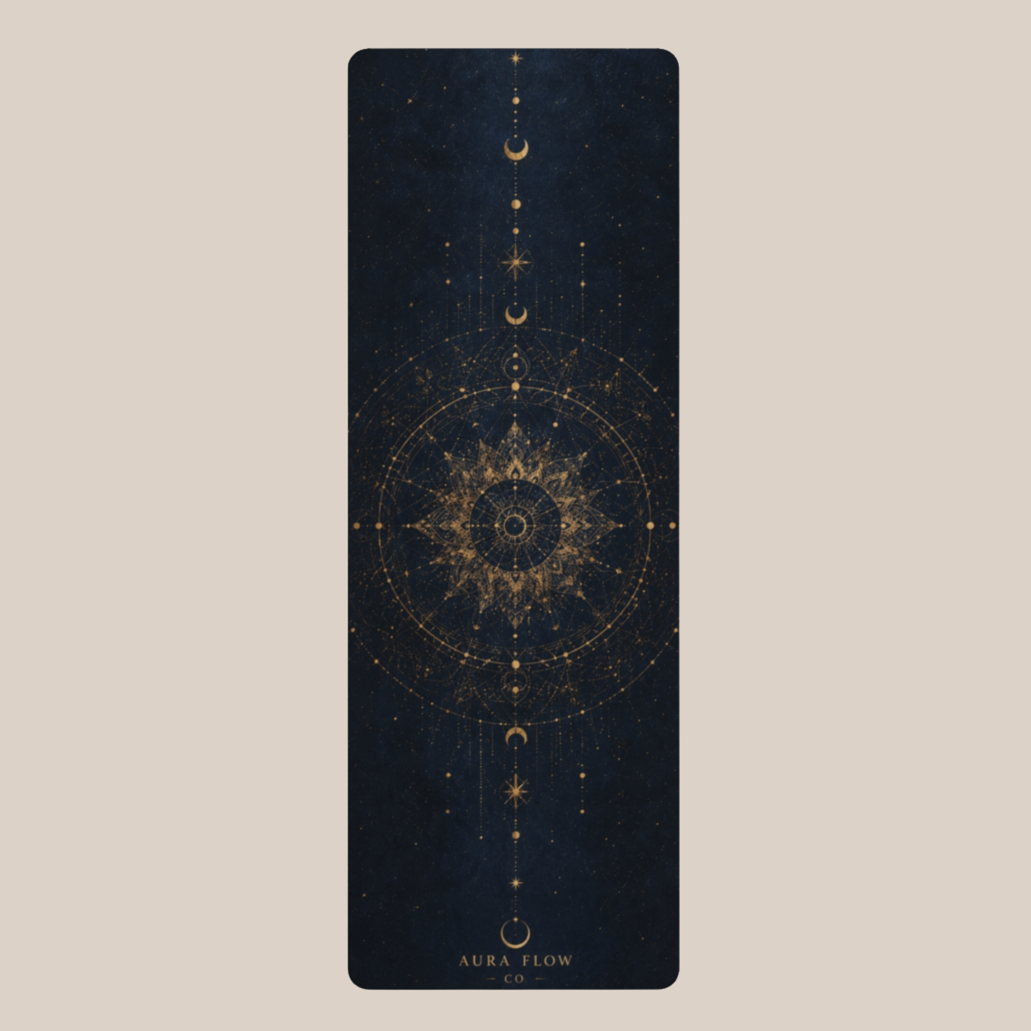 Midnight Serenity Yoga Mat