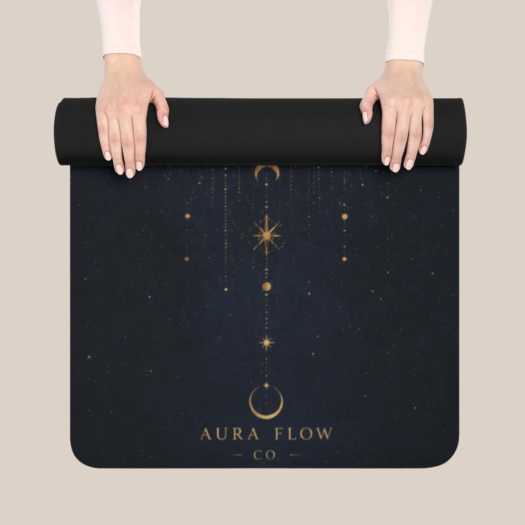 Midnight Serenity Yoga Mat