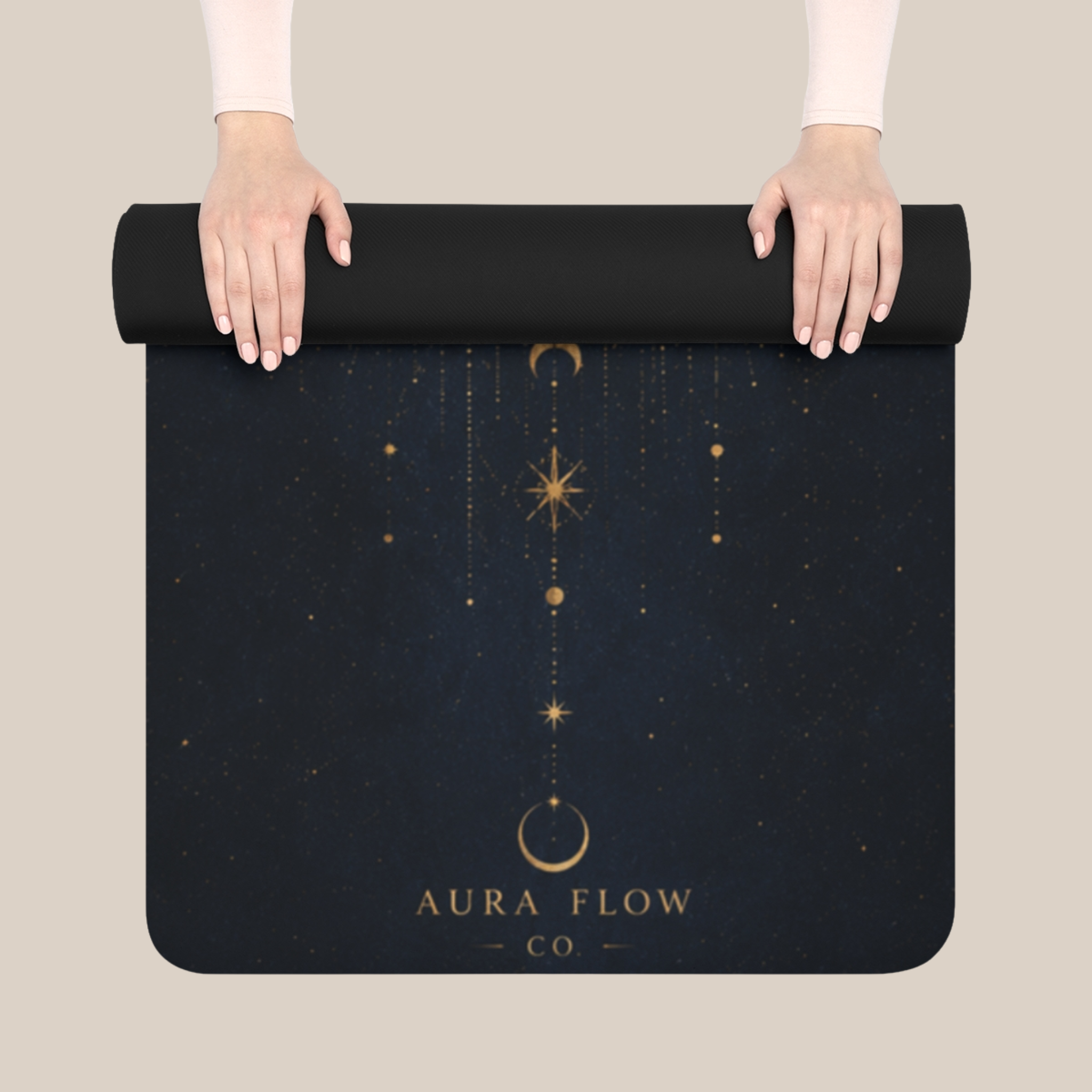 Midnight Serenity Yoga Mat