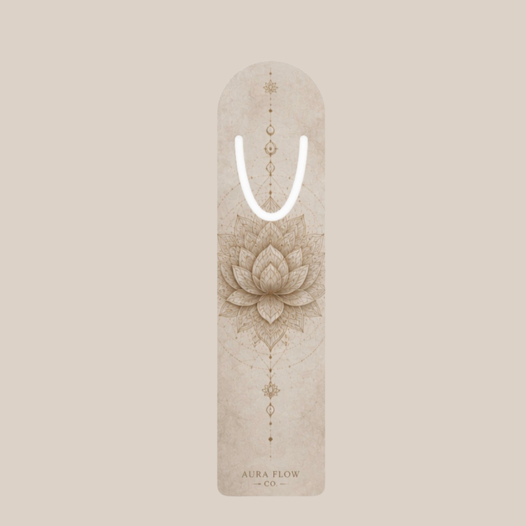 Lotus Metal Bookmark
