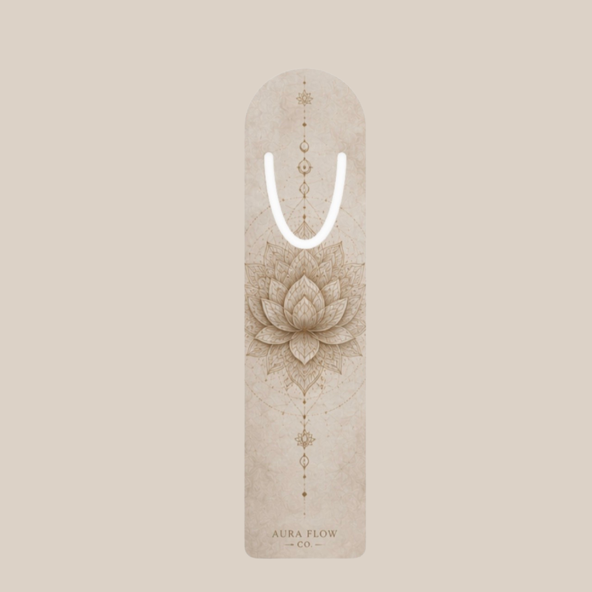 Lotus Metal Bookmark