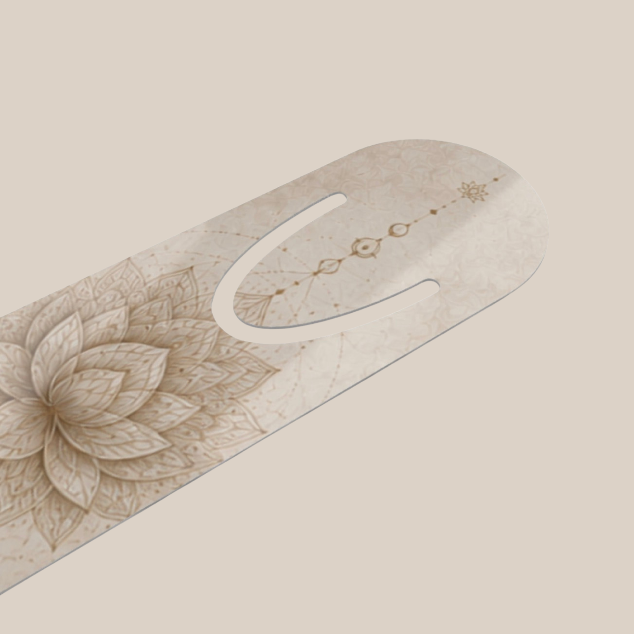 Lotus Metal Bookmark