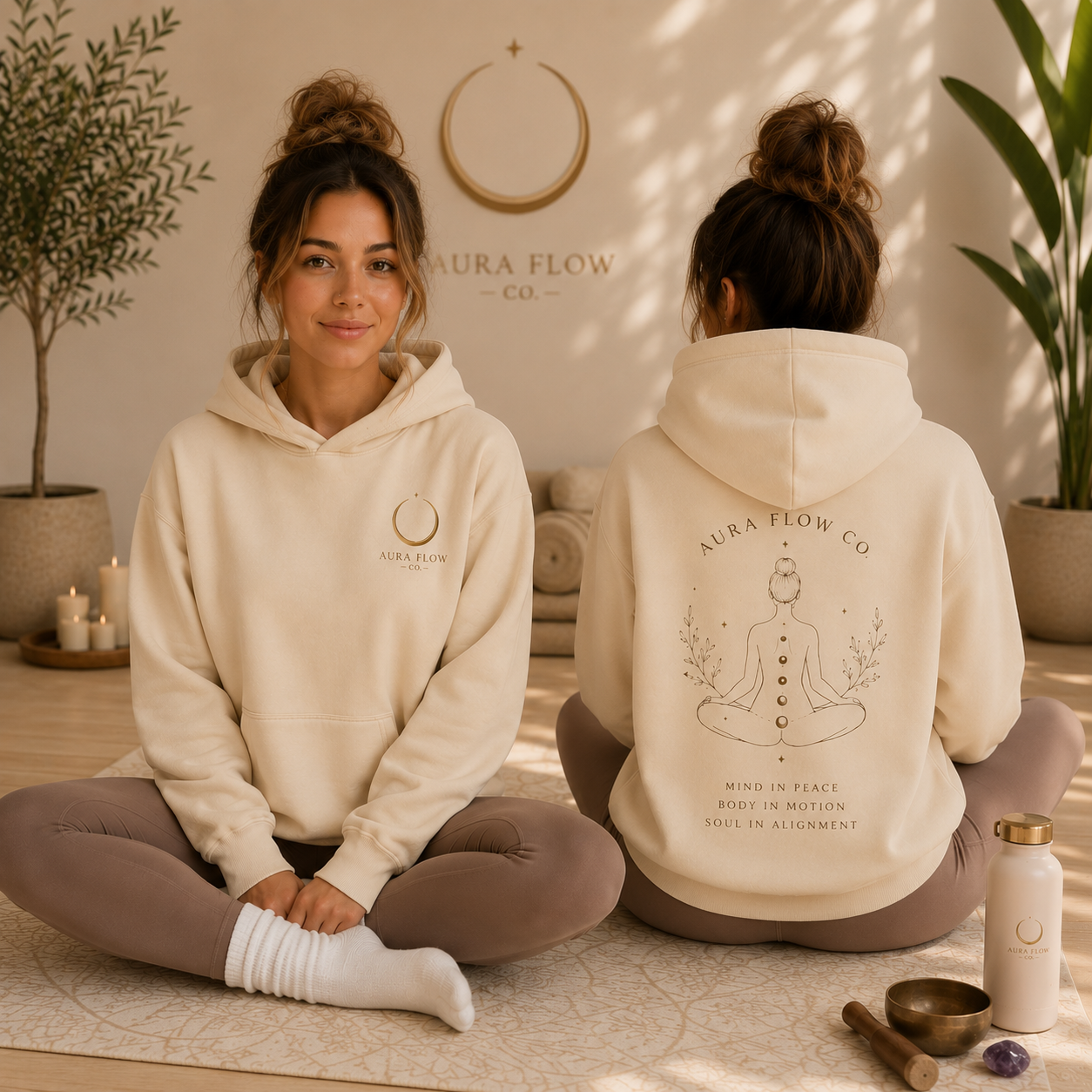 Aura Flow Co. Oversized Premium Hoodie