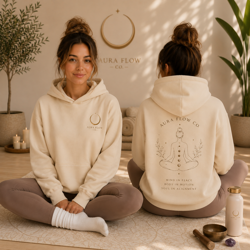 Aura Flow Co. Oversized Premium Hoodie