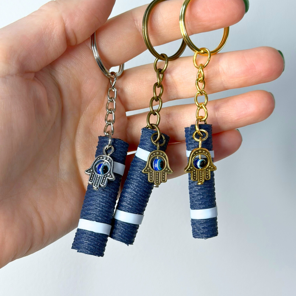 Mini Yoga Mat Keychain