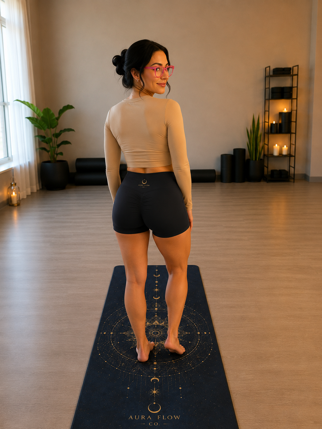 High Rise Pocket Yoga Shorts