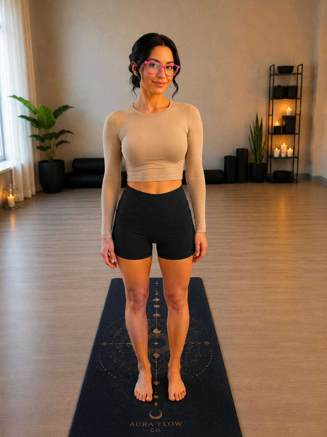 High Rise Pocket Yoga Shorts