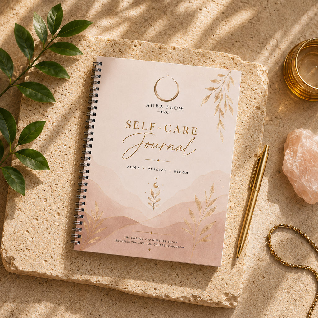 Aura Flow Co. Self-Care Journal Printable Planner | PDF Download