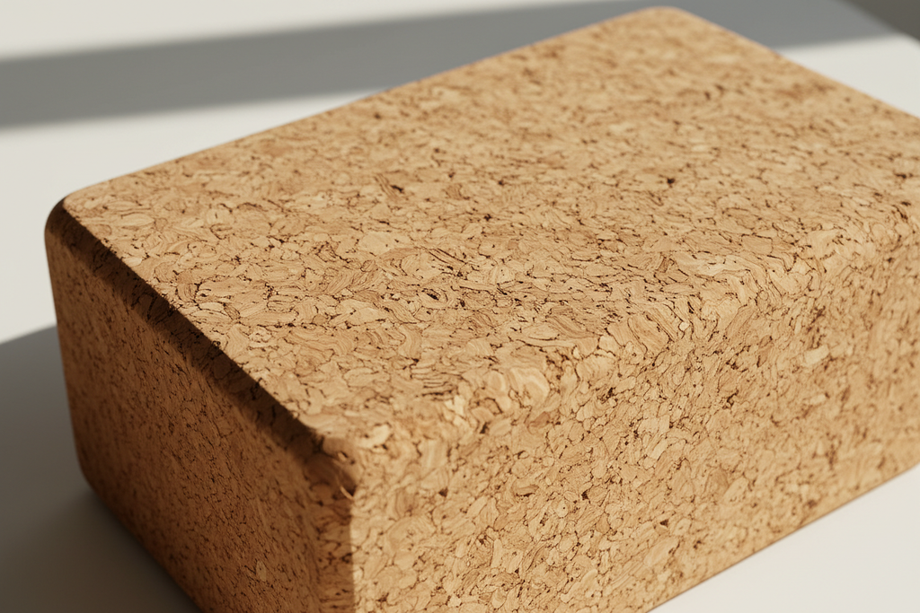 Premium Cork Yoga Block - Natural & Sustainable