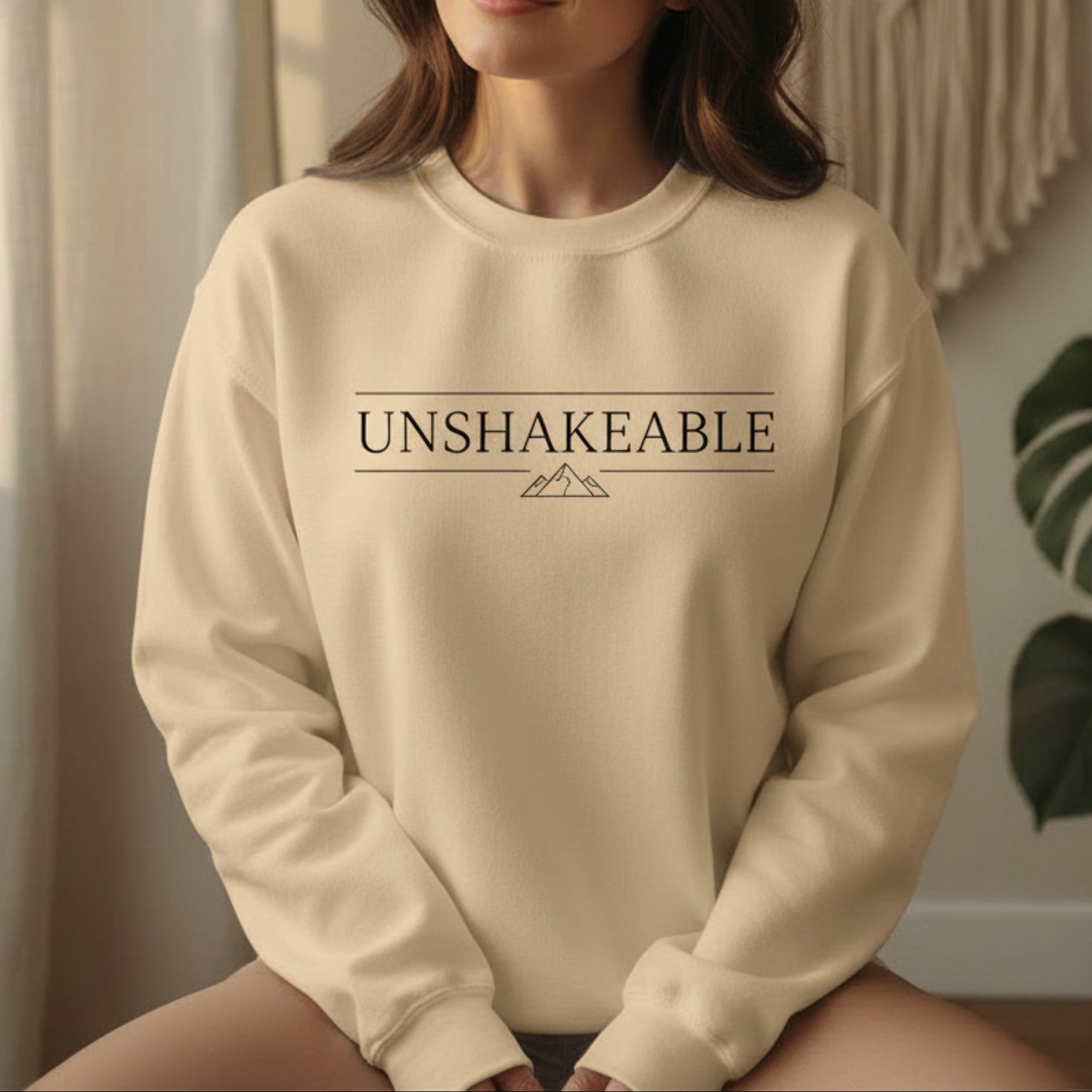 Unshakeable Sweatshirt | Empowerment Gift for Women | Motivational Crewneck