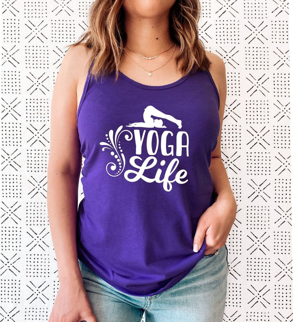 Yoga Life Racerback Tank Top